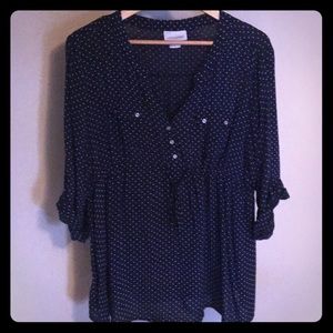 Gently Used XL Maternity Blouse